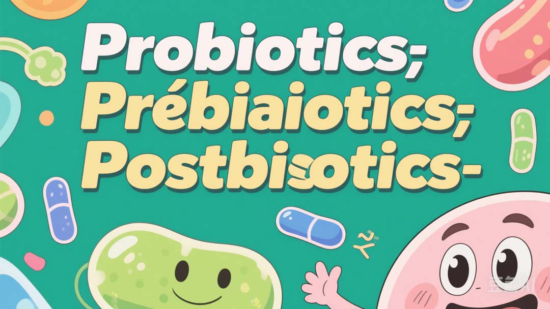 Probiotics, Prebiotics, Postbiotics